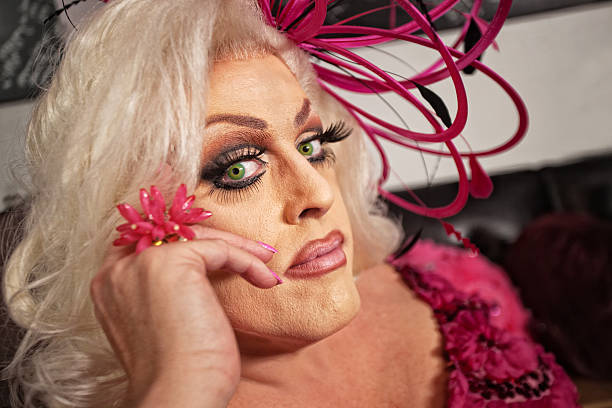 istock Close Up of Drag Queen 482572791