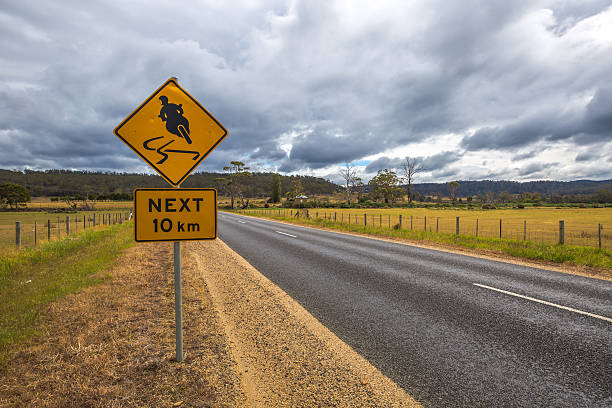 istock Motorcyclists road signs 482573844