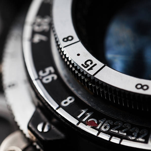 istock Closeup of old retro film camera 482581870