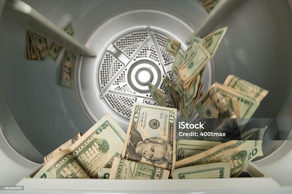El blanqueo de dinero concepto - Foto de stock de Blanqueo de dinero libre de derechos