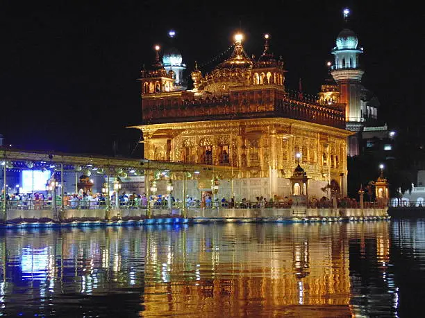 It is the religious place of sikhs(golden temple)