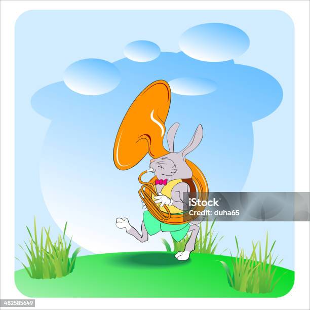 Tuba Stock Illustration - Download Image Now - Animal, Animal Themes, Art