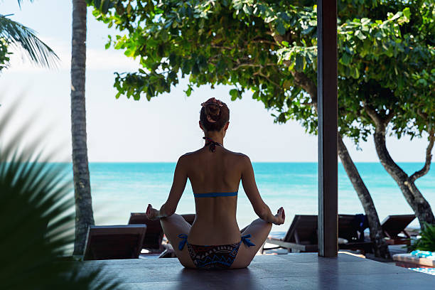 istock Women in lotus Thailand 482585661