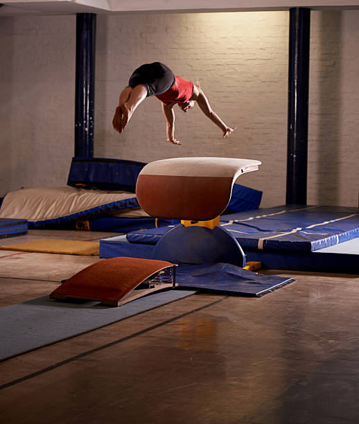 istock Gymnastics…the closest thing to flying 482586236
