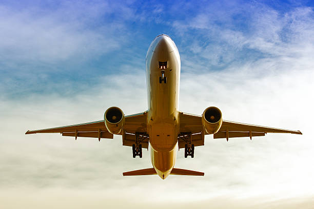 istock Commercial Aircraft landing 482586459