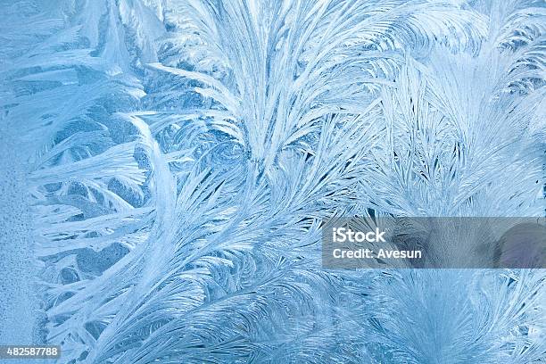 Abstract Frost Stock Photo - Download Image Now - 2015, Abstract, Beauty In Nature