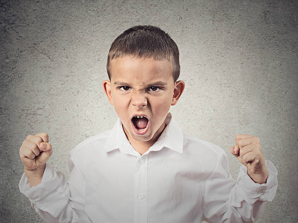istock Angry boy screaming, demanding something 482588284