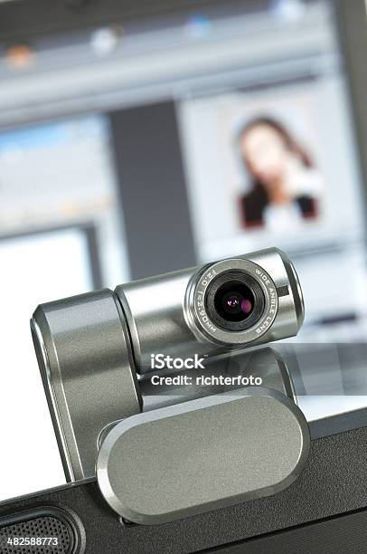 Webcam Stock Photo - Download Image Now - Big Brother - Orwellian Concept, Camera - Photographic Equipment, Capturing An Image