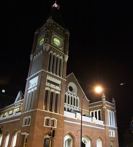 istock Church at night in Perth of Western Australia 482589732
