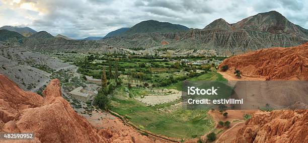 Redcolored Mountain In Purmamarca Stock Photo - Download Image Now - 2015, Achinoam Nini, Altiplano