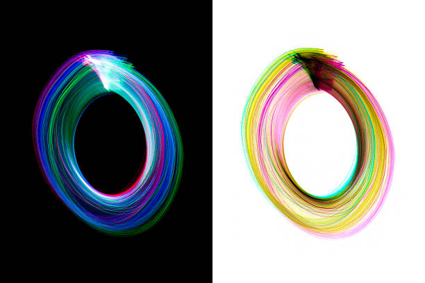 istock Painted Alphabet letter of light trace alphabet, isolated 482596208