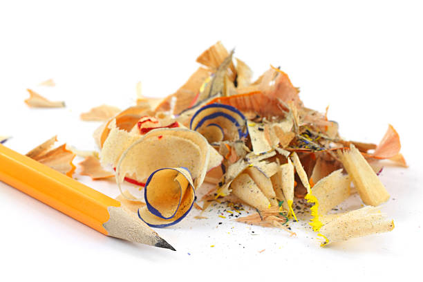 istock Pencil shavings with pencil 482597671