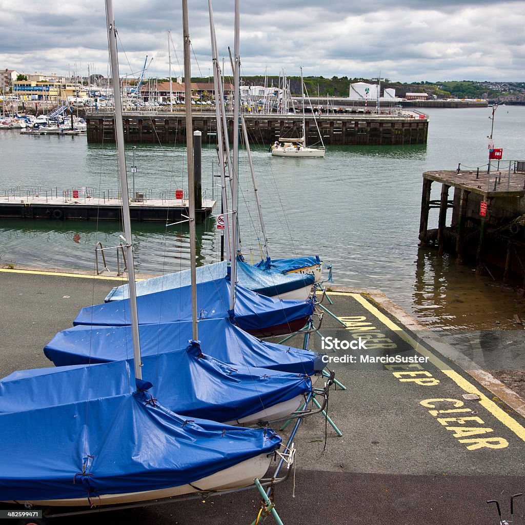 Boats at Barbican Boats at Barbican, Plymouth, Devon, England Absence Stock Photo