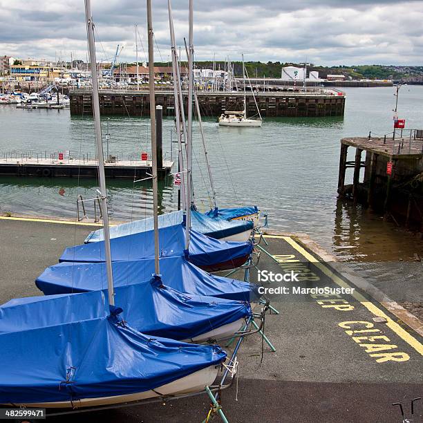 Boats At Barbican Stock Photo - Download Image Now - Absence, Barbican Centre - London, Barbican Estate - London