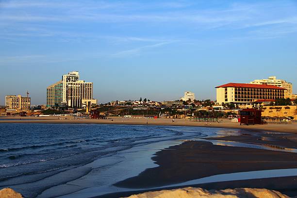 istock Public beach  on Mediterranean sea 482600803