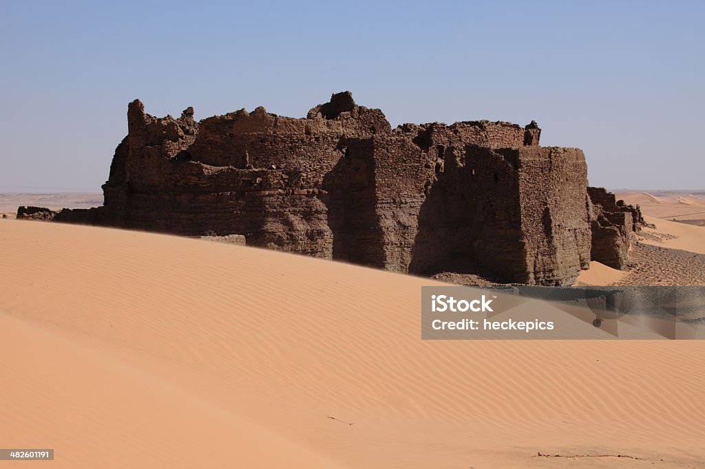Kasbah in der Sahara Algeriens - Lizenzfrei Algerien Stock-Foto