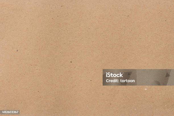 Close Up Brown Recycled Paper Texture Background Stock Photo - Download Image Now - Cardboard, Craft, Paper