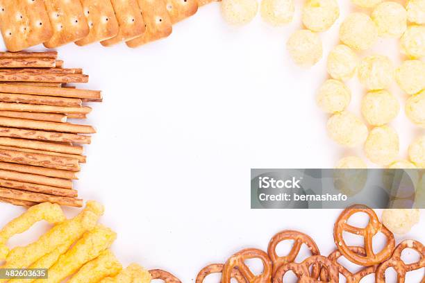 Cracker - Fotografie stock e altre immagini di Antipasto - Antipasto, Bastone, Biscotto secco