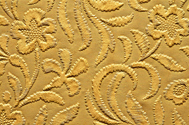 Precious Metal Gold Foil - seamless high resolution and quality pattern tile for 2D design and 3D as background or texture for objects - ready to use.