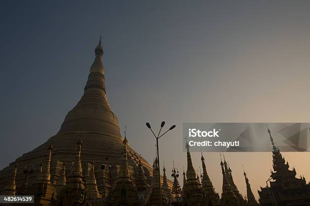 Shwedagon Pagoda Stock Photo - Download Image Now - Ancient, Architecture, Art