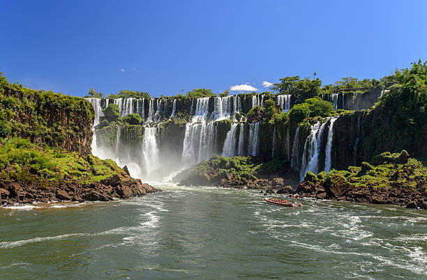 istock Iguazu falls view from Argentina 482614697