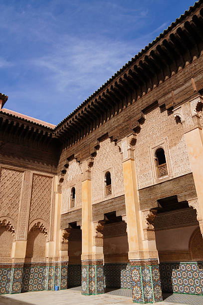 istock Courtyard of Ali Ben Youssef Madrasa, Marrakech 482616404