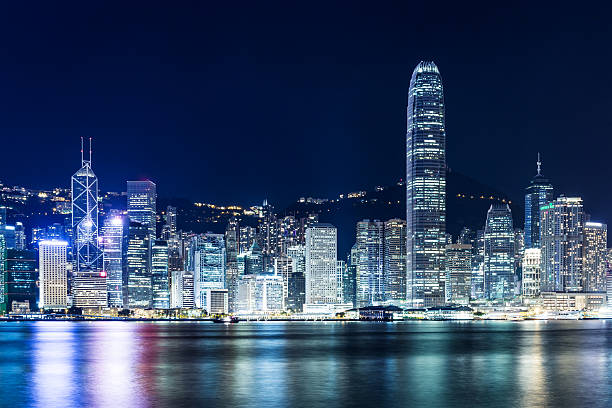 istock Hong Kong skyline at night 482618663