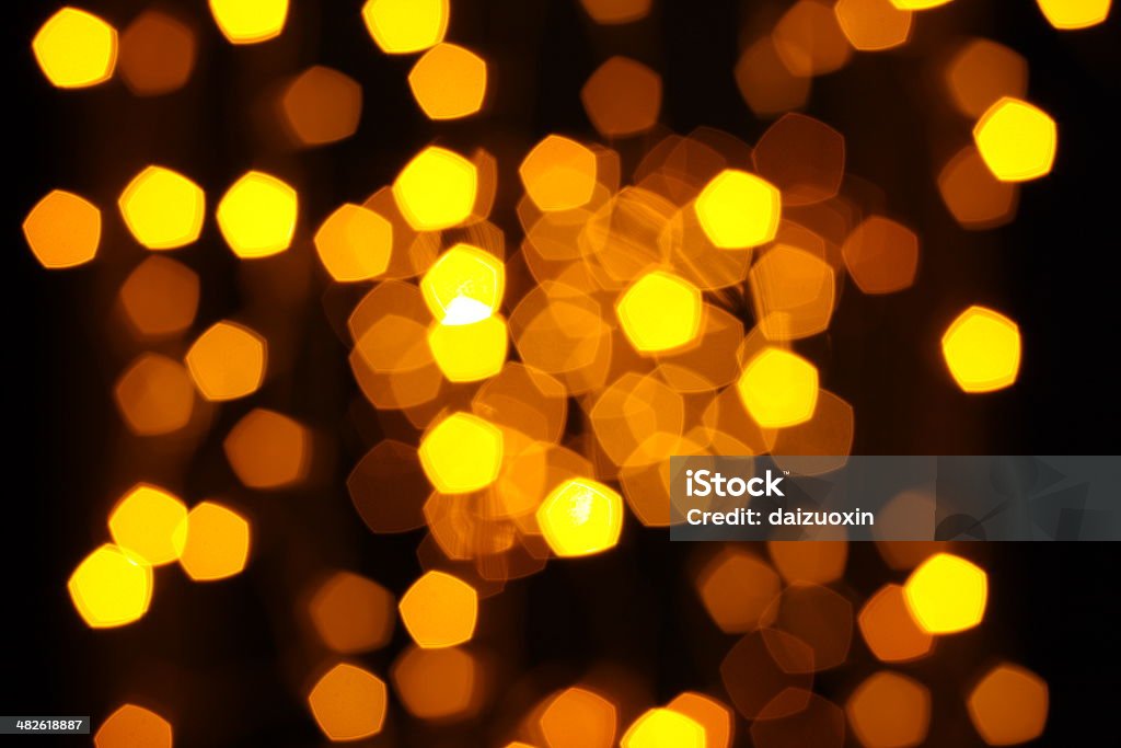 Deco Lights Christmas Deco Lights Abstract Stock Photo