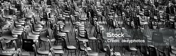 Seats Available Stock Photo - Download Image Now - Absence, Auditorium, Black Color