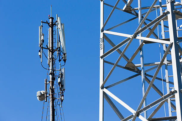 istock Communication towers in the mountain 482619100