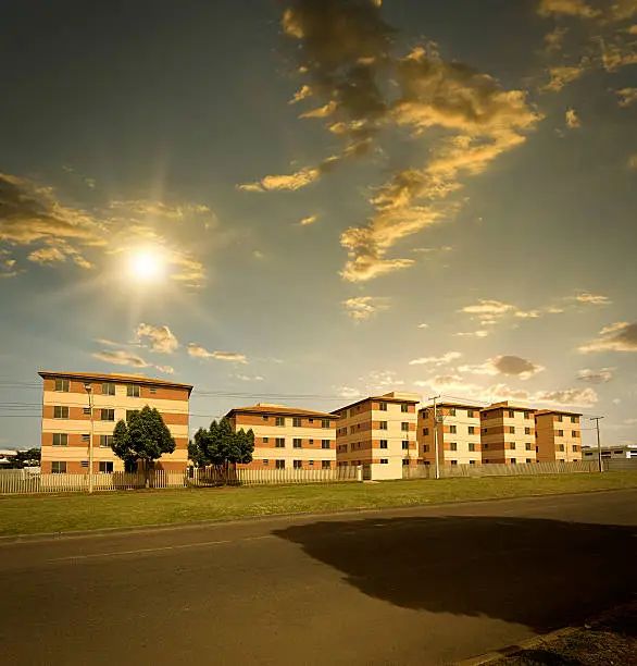 Photo of popular housing in Brazil