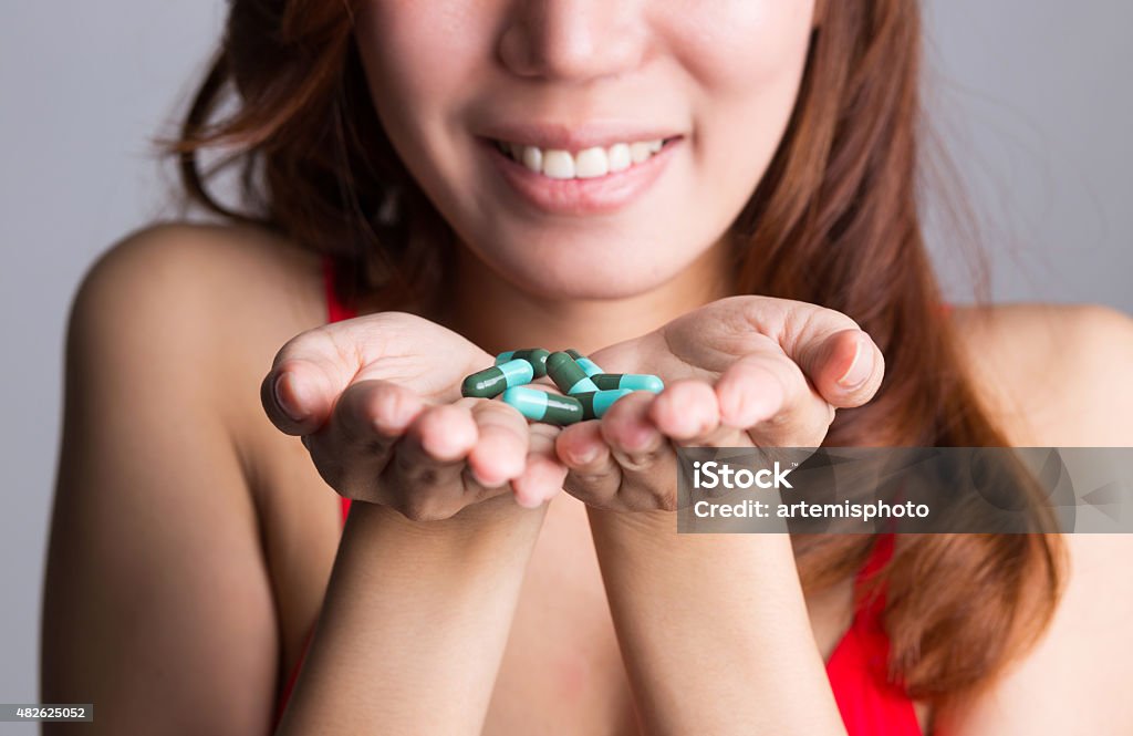 Medicine Woman with her medicine 2015 Stock Photo