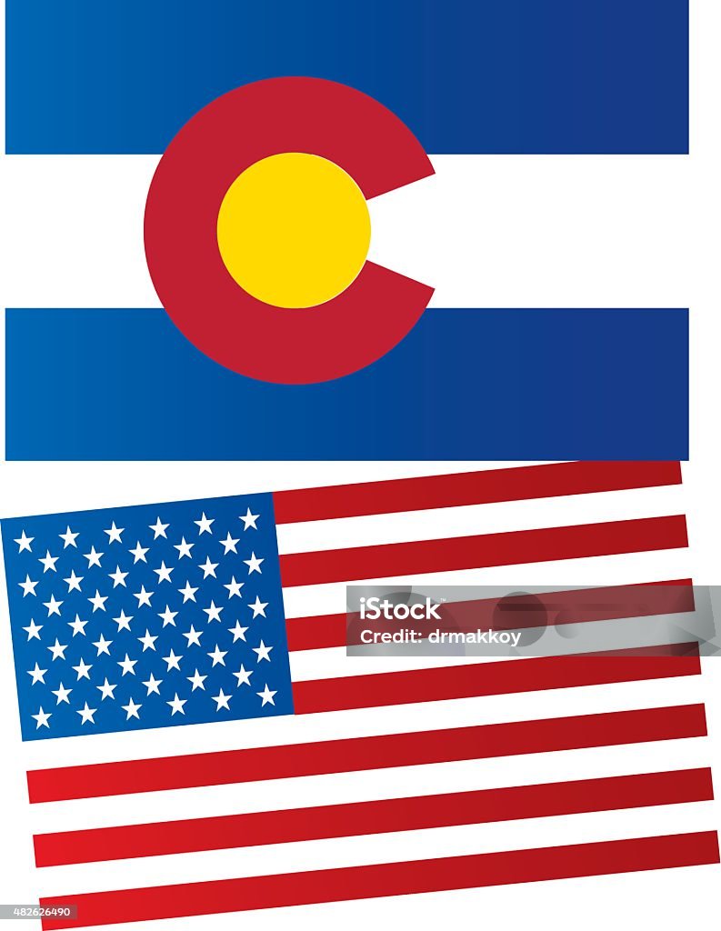 Colorado Vector Colorado 2015 stock vector