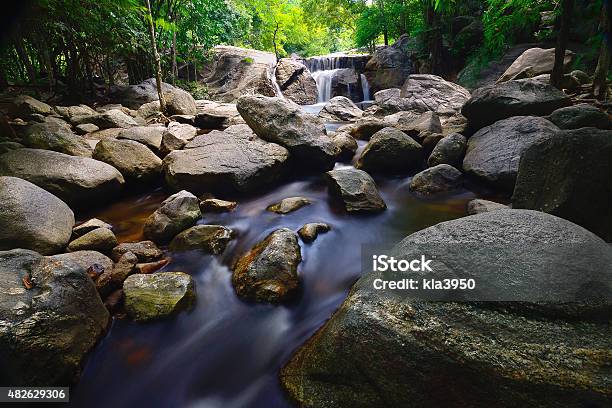 Waterfall In Thailand At Ratchaburi Province Thailand Stock Photo - Download Image Now