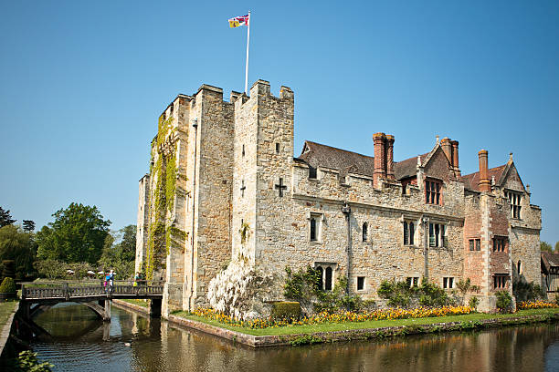 hever castle and gardens, hever, kent, regno unito - hever foto e immagini stock