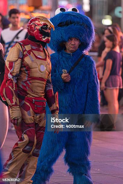 Cookie Monster Stock Photo - Download Image Now - Cookie Monster, 2015, 7th Avenue