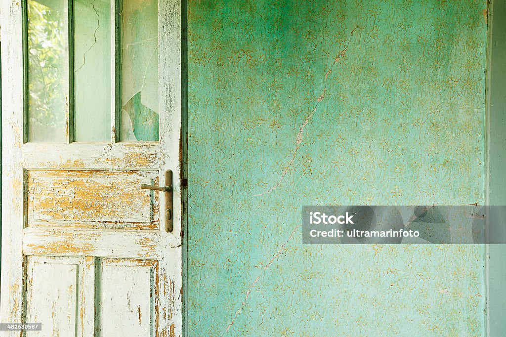 Antigo fundo de grunge interior de Cozinha - Royalty-free Branco Foto de stock