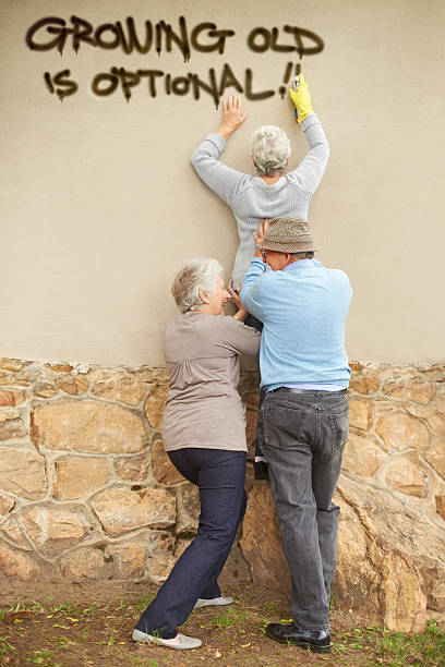 Who says the elderly can't be edgy?