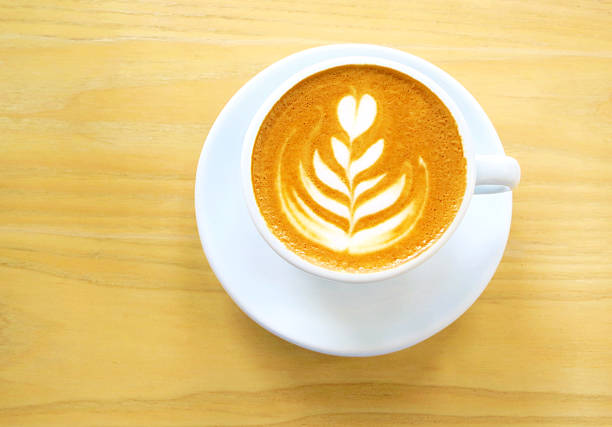 istock Cup of latte or cappuccino coffee 482632997