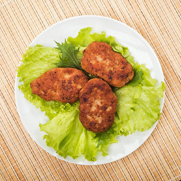 istock View from above on a plate with meatballs 482633907