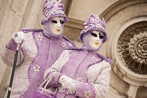 karneval von venedig 2014 - carnival mardi gras masqué costume stock-fotos und bilder