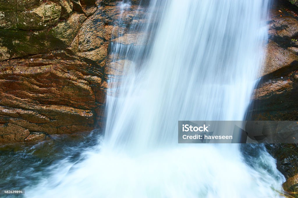 Sabbaday Falls in White Mountain National Forest Sabbaday Falls in White Mountain National Forest, New Hampshire, USA. 2015 Stock Photo