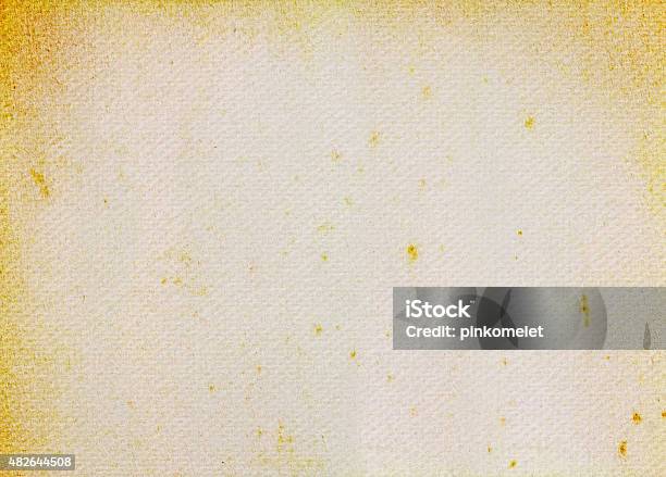 Closeup Old Watercolor Paper Texture Stock Photo - Download Image Now - 2015, Abstract, Backgrounds