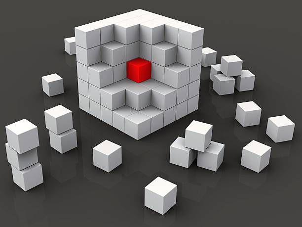 istock Middle Of Blocks Shows Nucleus 482647141