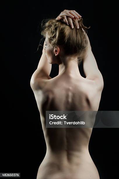 Thin Naked Female Body Stock Photo - Download Image Now - Naked, Women, Nudist