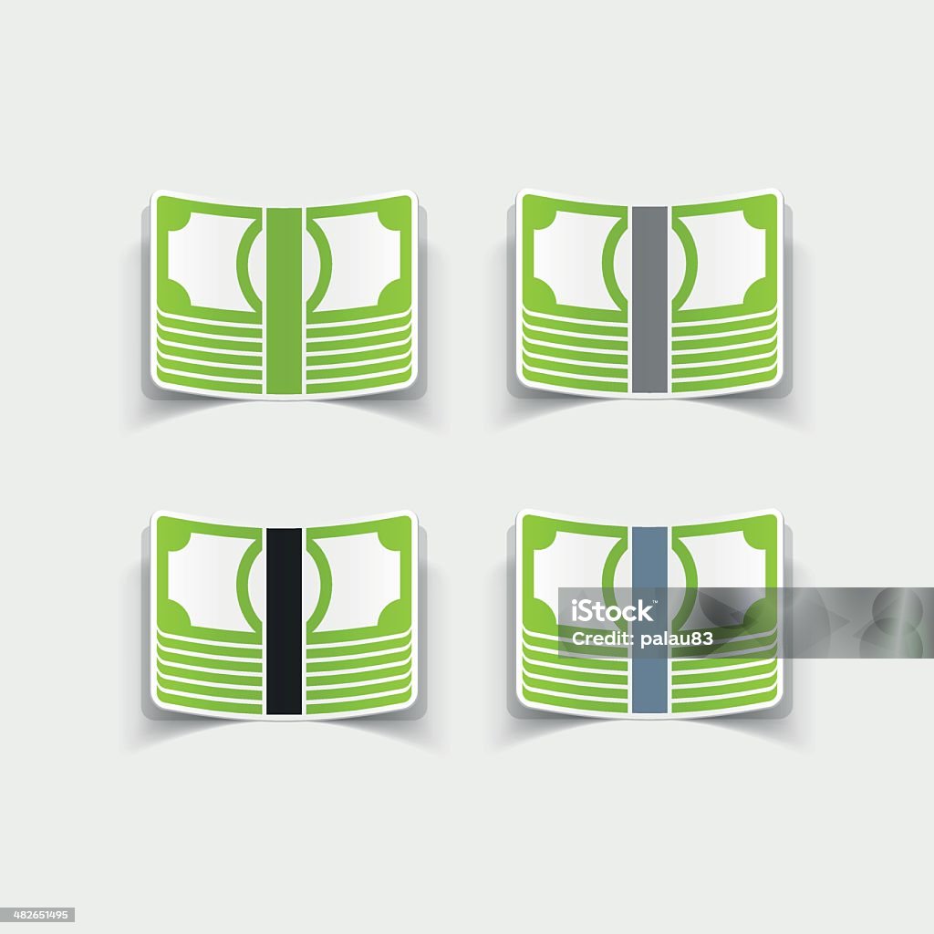 Money Element Realistic Design Element Money Stock Illustration - Download Image Now ...