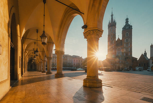 istock Sunrise in Krakow. Poland 482651596