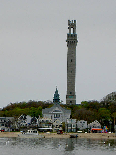 istock Downtown Provincetown from the Water 482657692