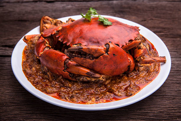 istock Chilli crab asia cuisine. 482658164