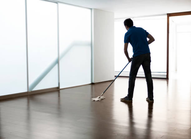 Man cleaning the floor  Man cleaning the floor with a mop chico california photos stock pictures, royalty-free photos & images